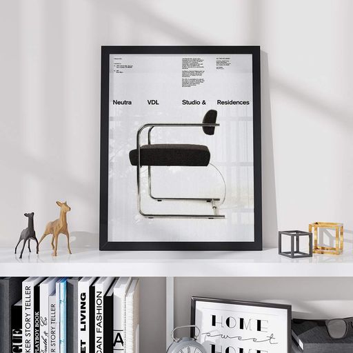 Постер Roomy "Chairs" Черная рамка с антибликовым стеклом A3 (42x29.7 cm) (1353553)