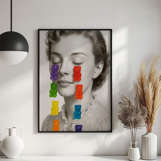 Постер Roomy "Gummy Tears" Хэнг-постер A2 (59.4x42 cm.) (1354100)