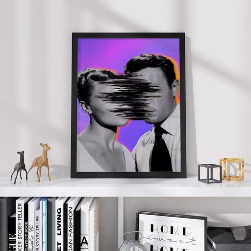 Постер Roomy "Blur Kiss" Хэнг-постер A2 (59.4x42 cm.) (1354150)