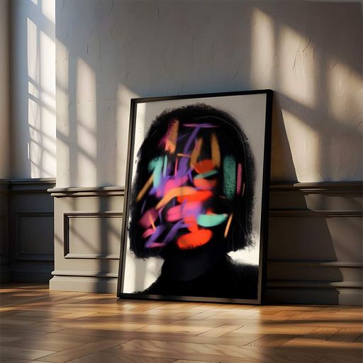 Постер Roomy "Flash Head" Без рамки A4 (29.7x21 cm) (1354151)
