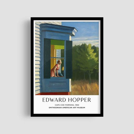 Постер Roomy "Evening Window" Черная рамка с антибликовым стеклом A2 (59.4x42 cm.) (1354500)