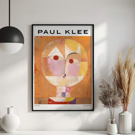 Постер Roomy "Circle Face" Біла рамка з антибліковим склом A1 (84.1x59.4 cm.) (1354580)