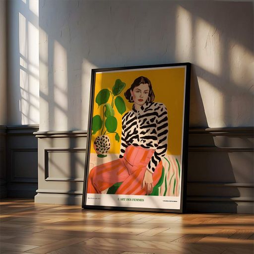 Постер Roomy "Green Gaze" Без рамки A3 (42x29.7 cm) (1354620)