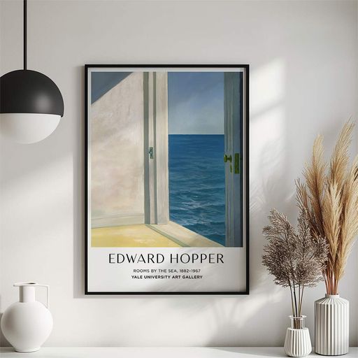Постер Roomy "Sea Window" Біла рамка з глянцевим склом A1 (84.1x59.4 cm.) (1354852)