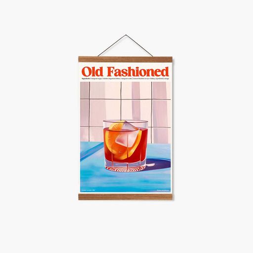 Постер Roomy "Old Fashioned" Біла рамка з глянцевим склом A4 (29.7x21 cm) (1355152)