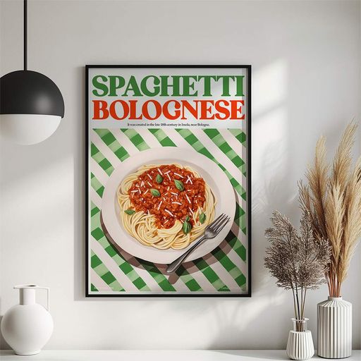 Постер Roomy "Spaghetti Bolognese" Без рамки A2 (59.4x42 cm.) (1355341)