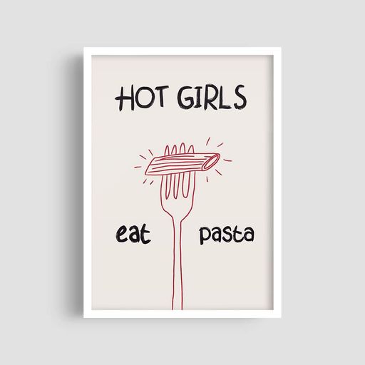 Постер Roomy "Hot Girls" Черная рамка с глянцевым стеклом A4 (29.7x21 cm) (1355525)