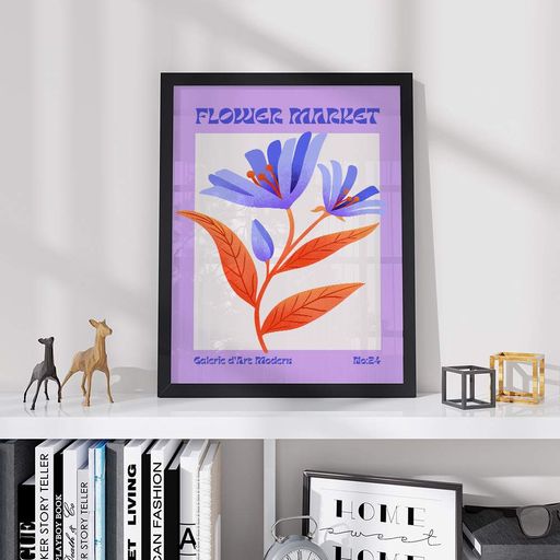 Постер Roomy "Playful Buds" Без рамки A1 (84.1x59.4 cm.) (1355879)