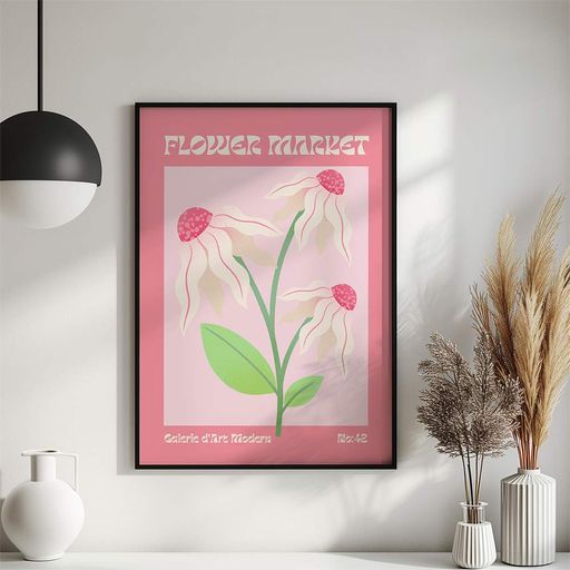 Постер Roomy "Mini Peonies" Без рамки A4 (29.7x21 cm) (1356208)