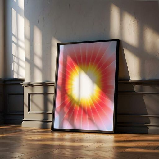Постер Roomy "Light Burst" Хэнг-постер A2 (59.4x42 cm.) (1356341)