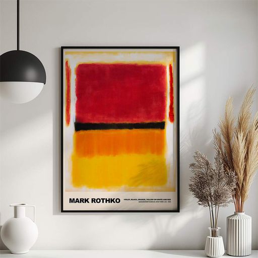 Постер Roomy "Warm Field" Белая рамка с глянцевым стеклом A3 (42x29.7 cm) (1356596)