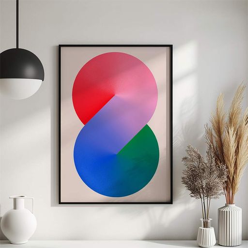 Постер Roomy "Circle Fusion" Без рамки A3 (42x29.7 cm) (1357174)