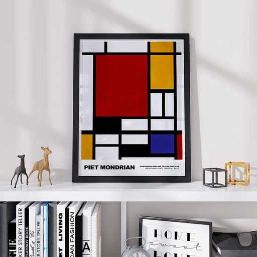 Постер Roomy "Mondi Primary" Белая рамка с антибликовым стеклом A2 (59.4x42 cm.) (1357341)