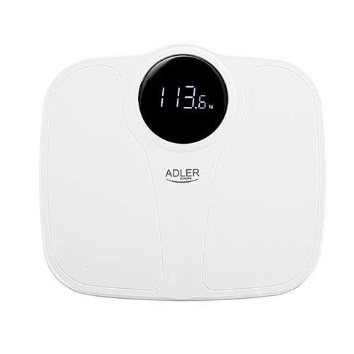 Весы напольные электронные Adler AD 8172 до 180кг с точностью 100 г white (1359933)