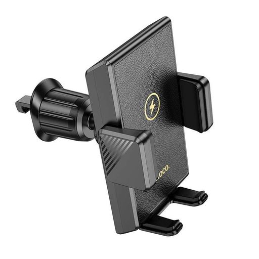 Держатель HOCO Precious wireless fast charging car holder HW21 15W 4.5-7 дюймов Black (1360512)