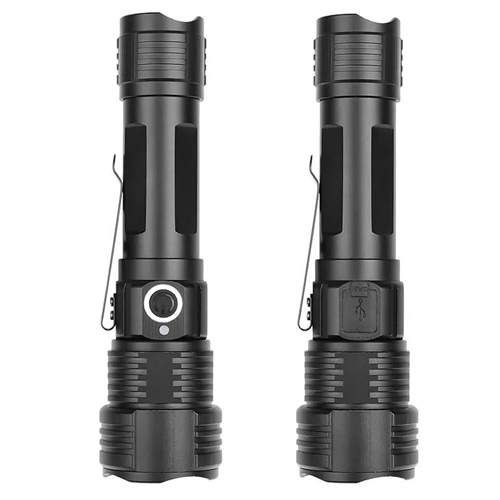 Ліхтар ручний акумуляторний PLD-11-4XPE(RGB) Чорний (1362364)