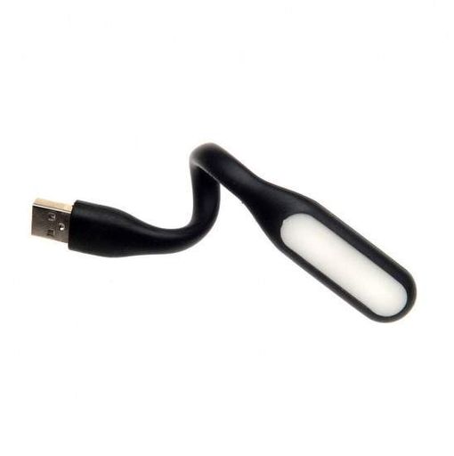 Фонарик-лампа USB LED Light Plastic black (1362450)