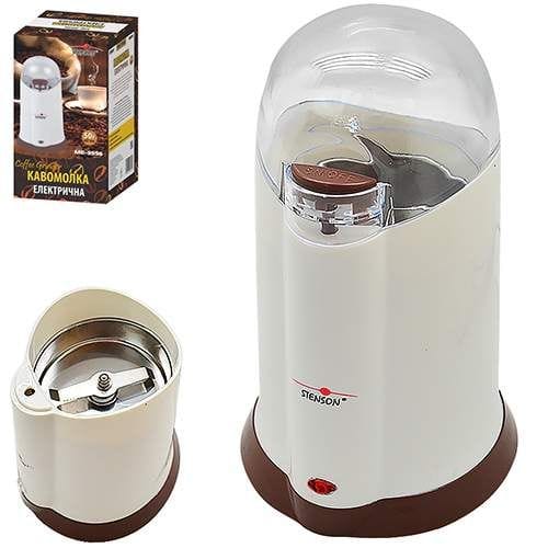 Кофемолка электрическая Stenson ME-3556 50г 180W белый (1362835)
