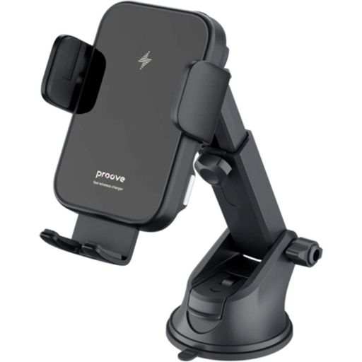 Автодержатель с беспроводной зарядкой Proove Triple Clamp 15W Black (WHTC15010001) [136215] (1362986)