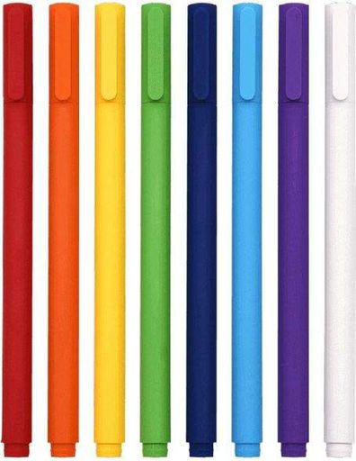 Набор черных ручек Xiaomi KacoGreen K1 Gel Ink Pen 0.5мм 8 шт. Black [81684] (1363477)