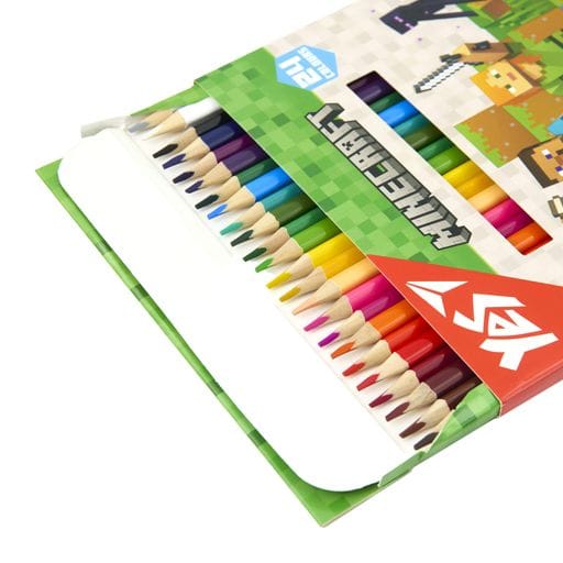Олівці кольорові YES Minecraft 24 кольорів (290770) (1363953)