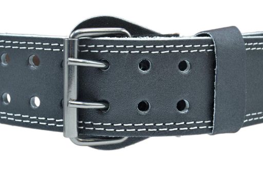 Пояс для важкої атлетики MadMax MFB-244 Sandwich шкіряний Black M (1377340)