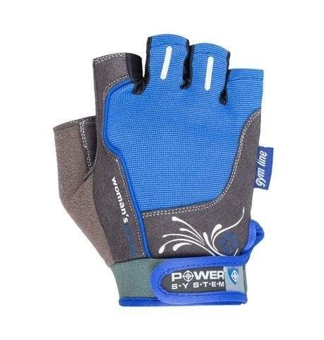 Рукавички для фітнесу Power System PS-2570 Woman’s Power жіночі Blue S (1377482)
