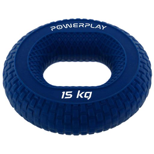 Еспандер кистьовий силіконовий PowerPlay PP-4333 Hand Grip Light 15 кг. Синій (1377896)