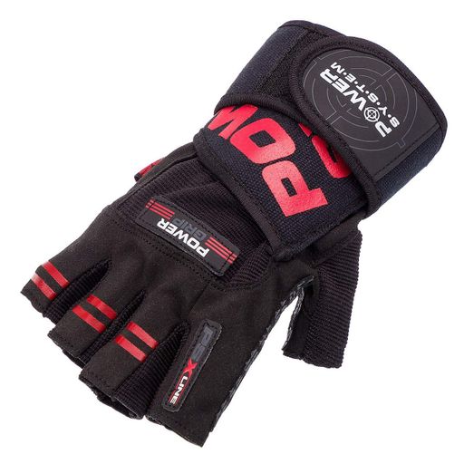 Рукавички для фітнесу Power System PS-2800 Power Grip Red XL (1378152)