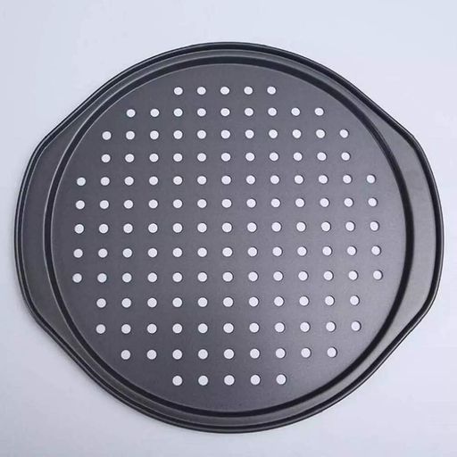 Форма для піци Proffi MH-0495N, 36x33.5x1см, чорний колір, перфорована поверхня (1379433)