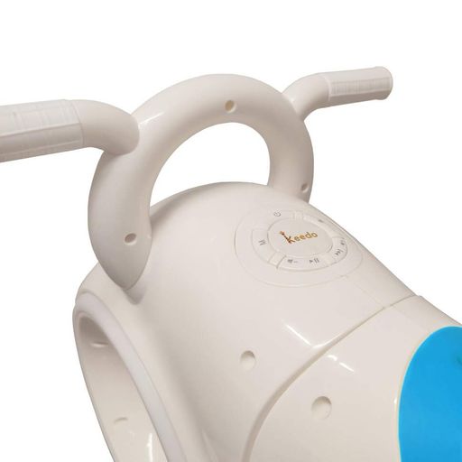 Детский толокар Трон Космо-байк Bambi HD-K06(White-Blue) Bluetooth Бело-Синий (1380344)