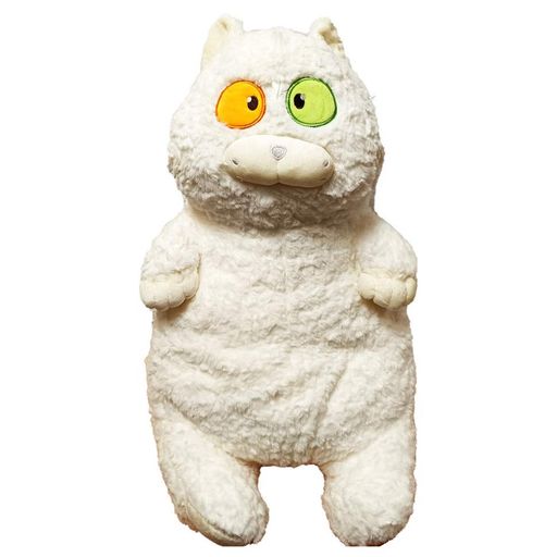 М'яка іграшка "Товстий кіт" Bambi K15215, 60 см Білий (1380573)