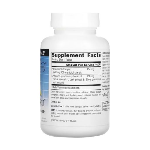 Фитостеролы Source Naturals Cholesterol Rescue, 60 таблеток
