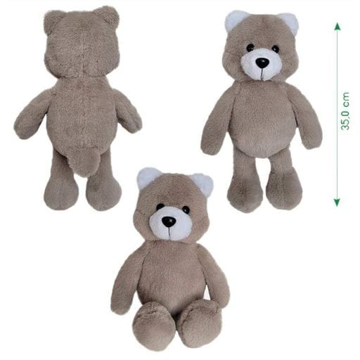 Игрушка мягконабивная пушистый Мишка Macik МС 080501-11 35 см (1381237)