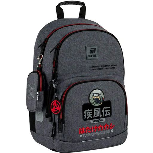 Шкільний набір Kite Education Naruto Shippuden Рюкзак + Пенал + Сумка для взуття SET_NR25-585M-1 (1381975)