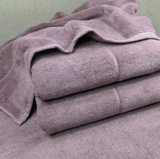 Рушник махра/велюр GM Textile 50x90см Преміум якості Milado 550г/м2 (Виноградний) (1382480)