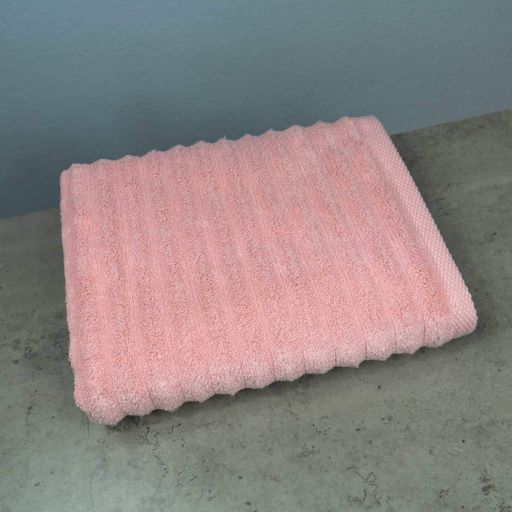 Набор махровых полотенец Зеро Твист 2шт GM Textile 50x90см, 70x140см 550г/м2 (Розовый) (1382482)