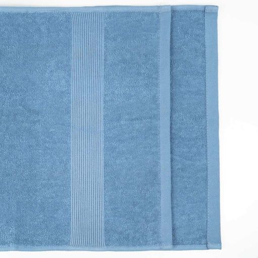 Рушник для рук та обличчя махровий з Бордюром GM Textile 40х70см 400г/м2 (Синій) (1382489)