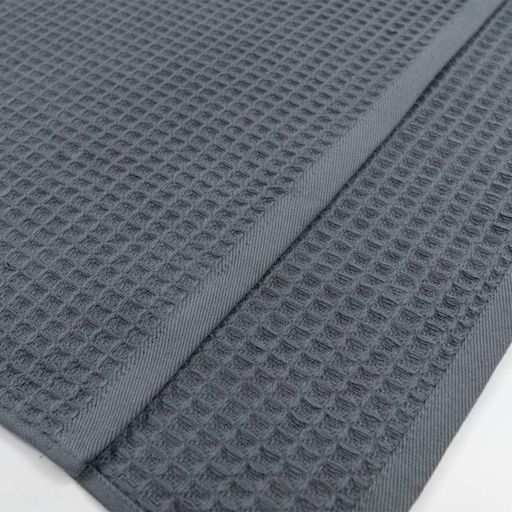 Комплект вафельных полотенец 2шт YouStar 50х90см, 70х140см 320г/м2 (Серый) GM Textile (1382495)