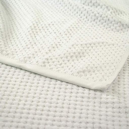 Банное махровое полотенце однотонное 70x140см Damask Премиум качества Жаккардовое с велюром 550г/м2 (Белый) GM Textile (1382501)
