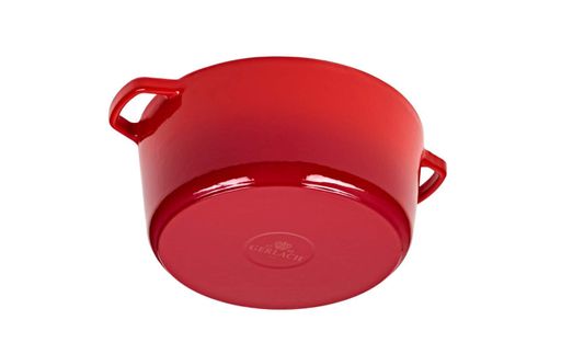 Каструля Gerlach Natur Iron 26 см 5 л Червоний (5901035510586) (1382577)