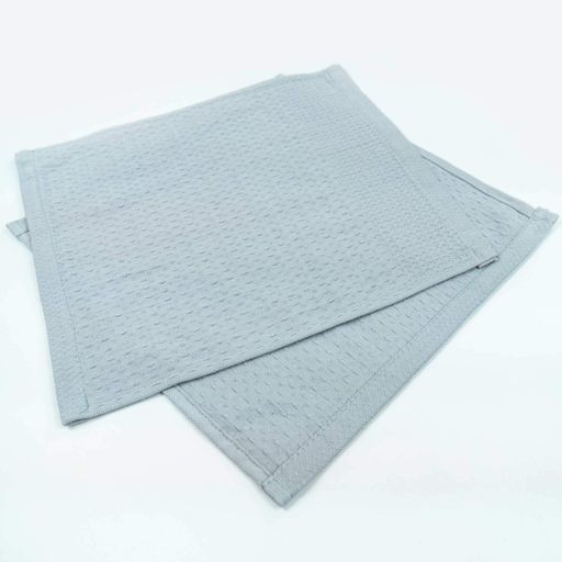 Вафельное полотенце для кухни YouStar 30х30см 220г/м2 (Голубой) GM Textile (1382579)
