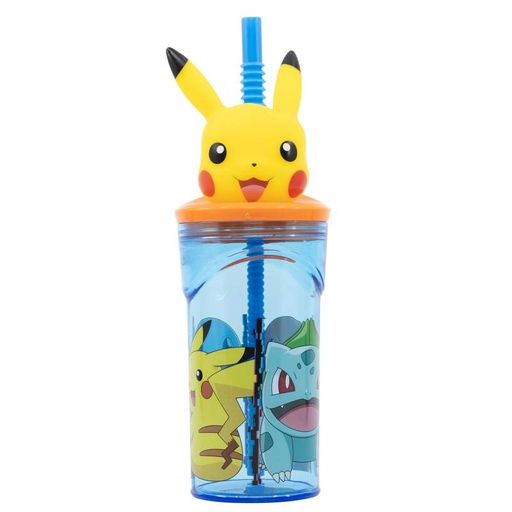 Пляшка з трубочкою 360 мл Stor Pokemon (08066) (1382995)