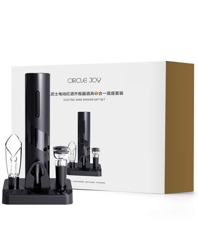 Винний набір Circle Joy Electric Wine Opener Gift Set 5 in 1 (CJ-TZ08) (1383053)