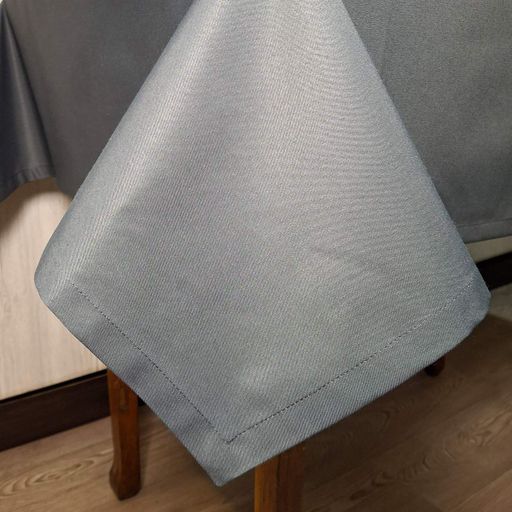 Скатерть SoundSleep Louisa водостойкая 130х180 см темно-серая (2800004658362) (1384452)