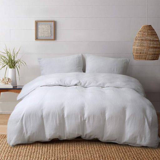 Комплект постільної білизни Lotus Home 151737  Євро  Муслінова бавовна Білий (1385193)