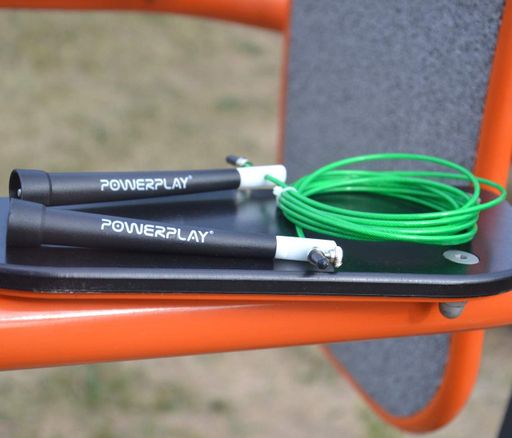 Скакалка швидкісна PowerPlay 4202 Ultra Speed Rope Зелена (2,9m.) (1387893)