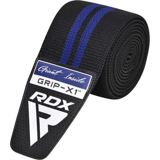 Бинти на коліна RDX GYM KNEE WRAP R11 BLACK/BLUE (1388029)