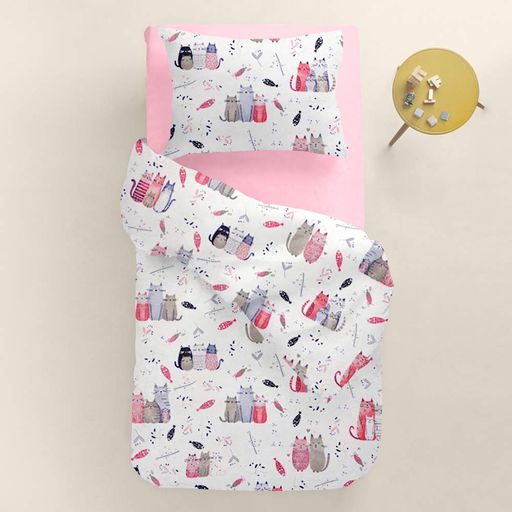 Підковдра полуторна 160х220 PINK CATS COSAS (4822052452189) (1388511)