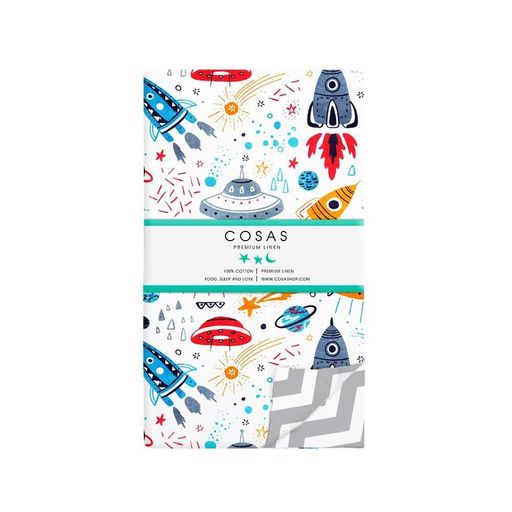 Підковдра дитяча 110х140 COLORFUL SPACE COSAS (4822052045428) (1388748)